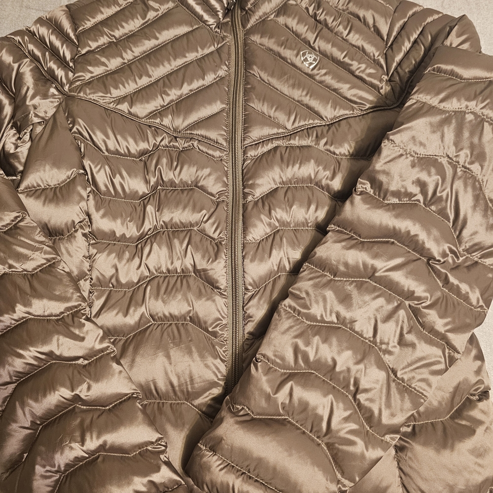 Women's Brown Quilted Jacket